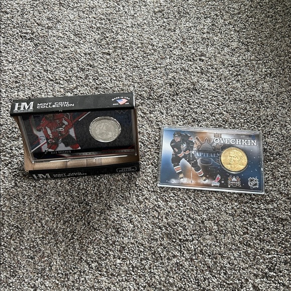 Set of 2: new Alex Ovechkin collectible silver coin & card - Picture 7 of 9